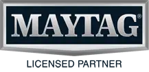 A logo of maytag appliances