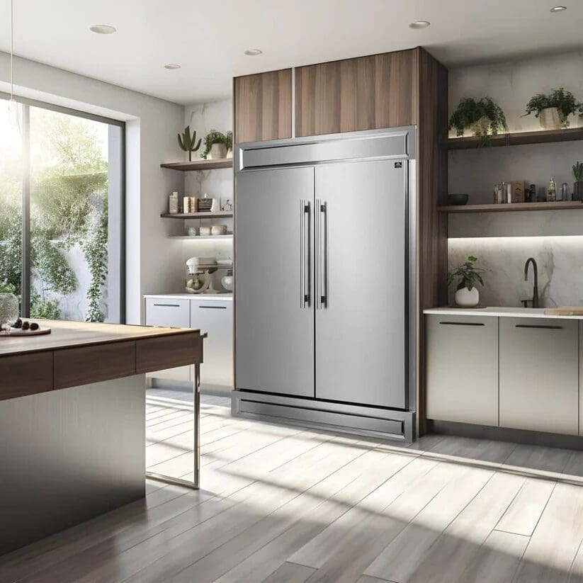 stainless-steel-refrigeratorfreezer-built